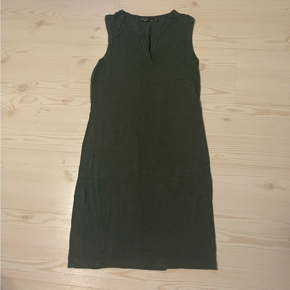 Prana Sleeveless Green Dress